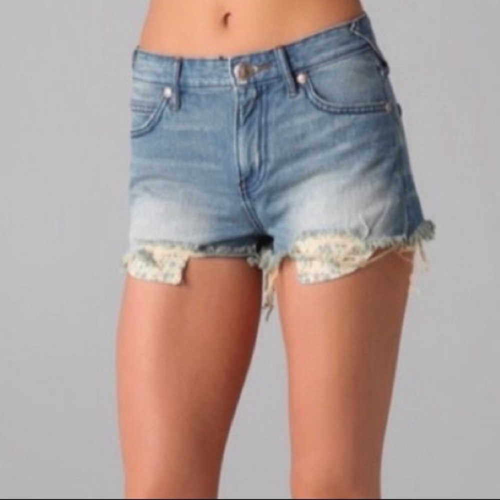 Free People Denim Shorts
